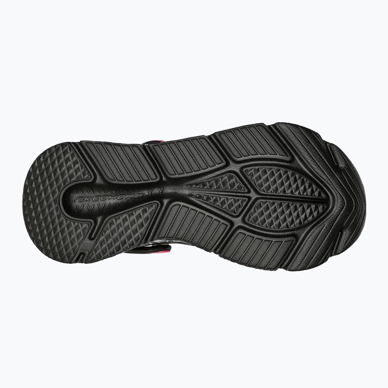 Badeschlappen Schlappen Damen SKECHERS JGoldcrown Max Cushioning Foamies Love True black 13