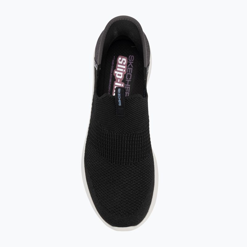 Schuhe Damen SKECHERS Ultra Flex 3.0 Smooth Step black/white 5