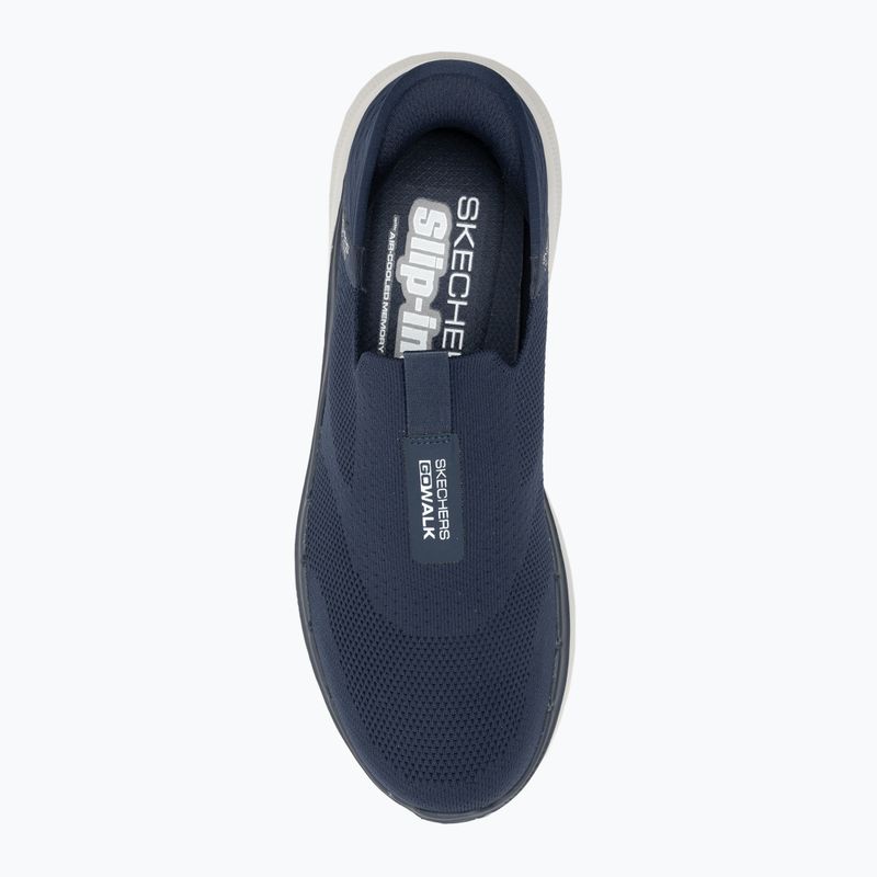 Herren SKECHERS Slip-ins Go Walk 6 Easy On navy/weiß Schuhe 5