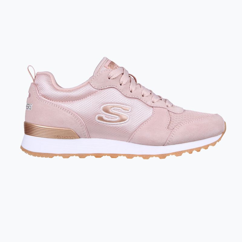 Schuhe Damen SKECHERS Og 85 Goldn Gurl blush suede/mesh trim 2