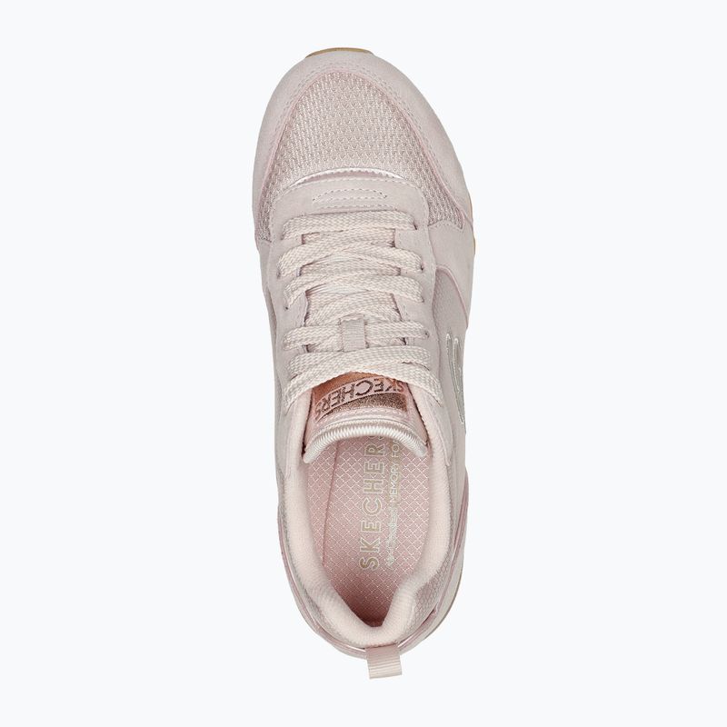 Schuhe Damen SKECHERS Og 85 Goldn Gurl blush suede/mesh trim 5