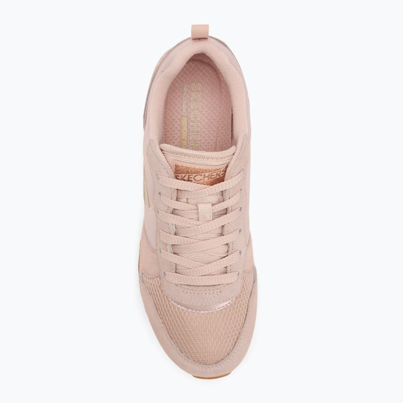 Schuhe Damen SKECHERS Og 85 Goldn Gurl blush suede/mesh trim 5