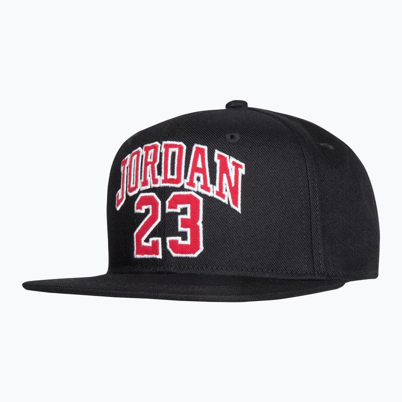 Kinder-Basecap Nike Jordan Jersey Flatbrim black 2