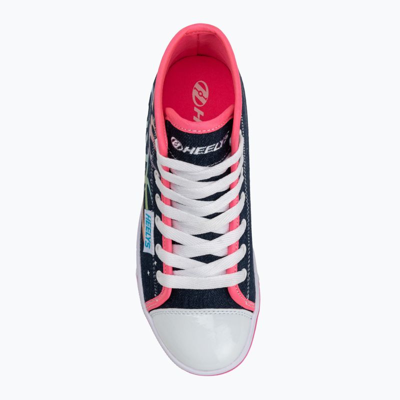Heelys Veloz Denim/Regenbogen Kinderschuhe 6