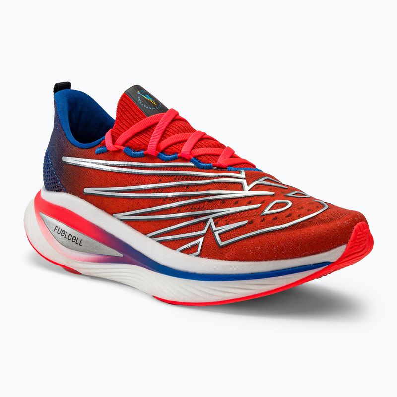 Laufschuhe Damen New Balance TCS New York City Marathon FuelCell SC Elite V3 rot NBWRCELNY3