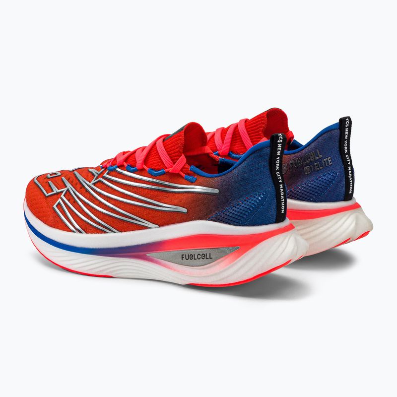 Laufschuhe Damen New Balance TCS New York City Marathon FuelCell SC Elite V3 rot NBWRCELNY3 3