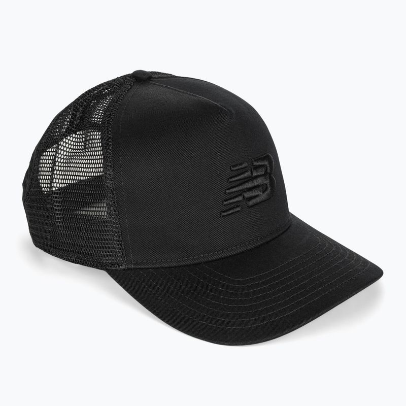 Neue Balance Lifestyle Leichtathletik Trucker Kappe schwarz