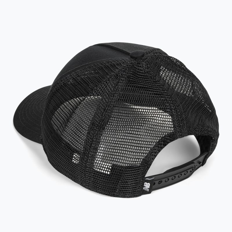 Neue Balance Lifestyle Leichtathletik Trucker Kappe schwarz 3