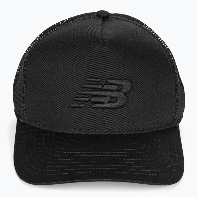 Neue Balance Lifestyle Leichtathletik Trucker Kappe schwarz 4