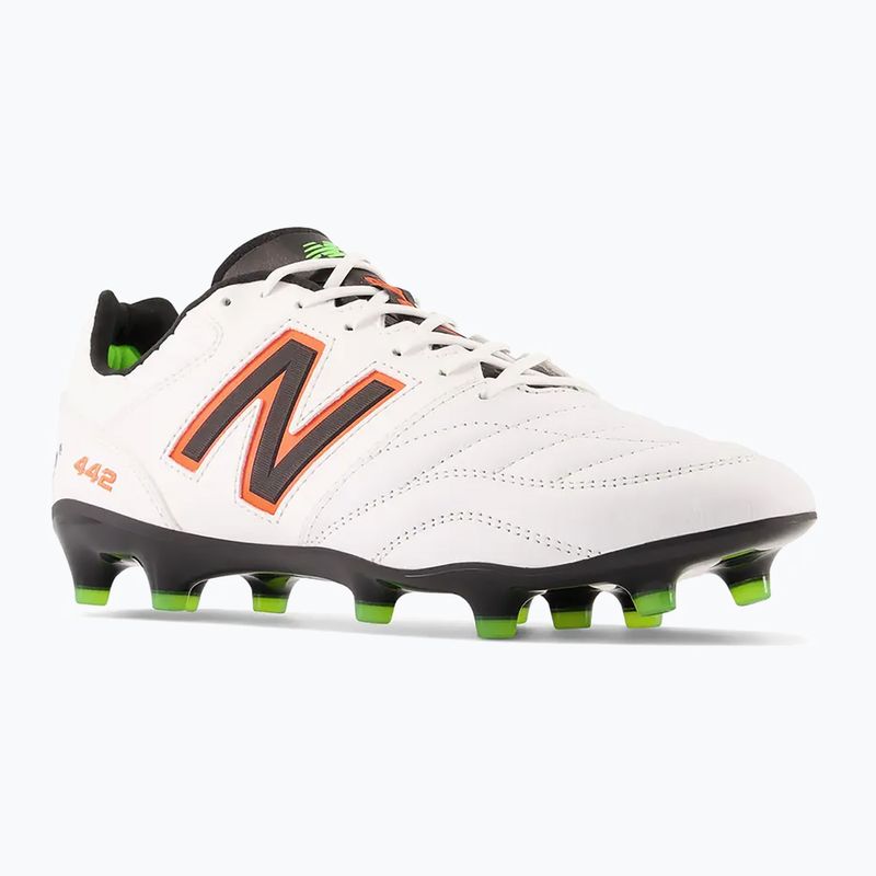 New Balance 442 V2 Pro FG Herren Fußballschuhe weiß und schwarz MS41FWD2.D.095 10