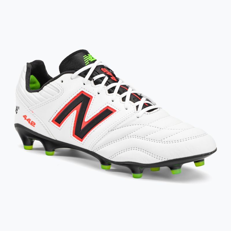 New Balance 442 V2 Pro FG Herren Fußballschuhe weiß und schwarz MS41FWD2.D.095