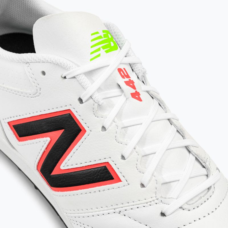 New Balance 442 V2 Team TF Herren Fußballschuhe weiß MS42TWD2.D.080 8