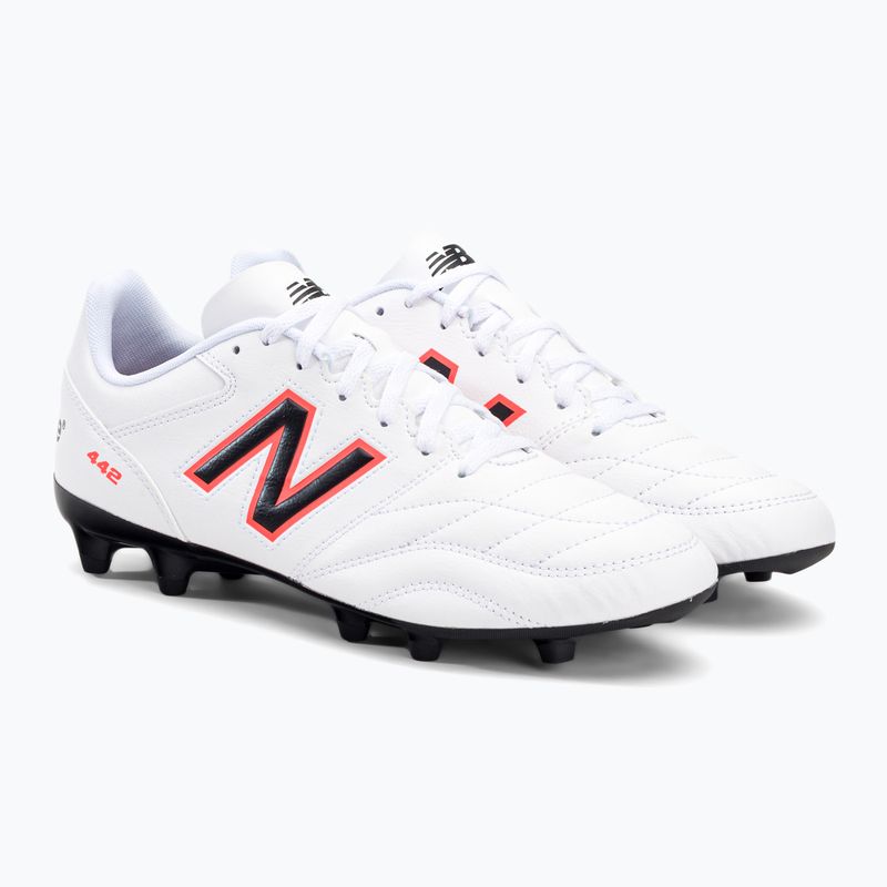 New Balance 442 V2 Academy FG Herren Fußballschuhe weiß MS43FWD2.D.080 4