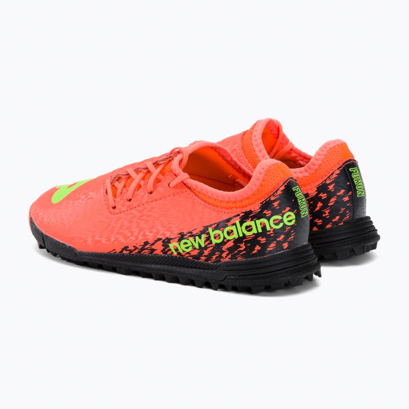Kinder Fußballschuhe New Balance Furon V7 Dispatch TF Jr orange SJF3TDF7.M.045