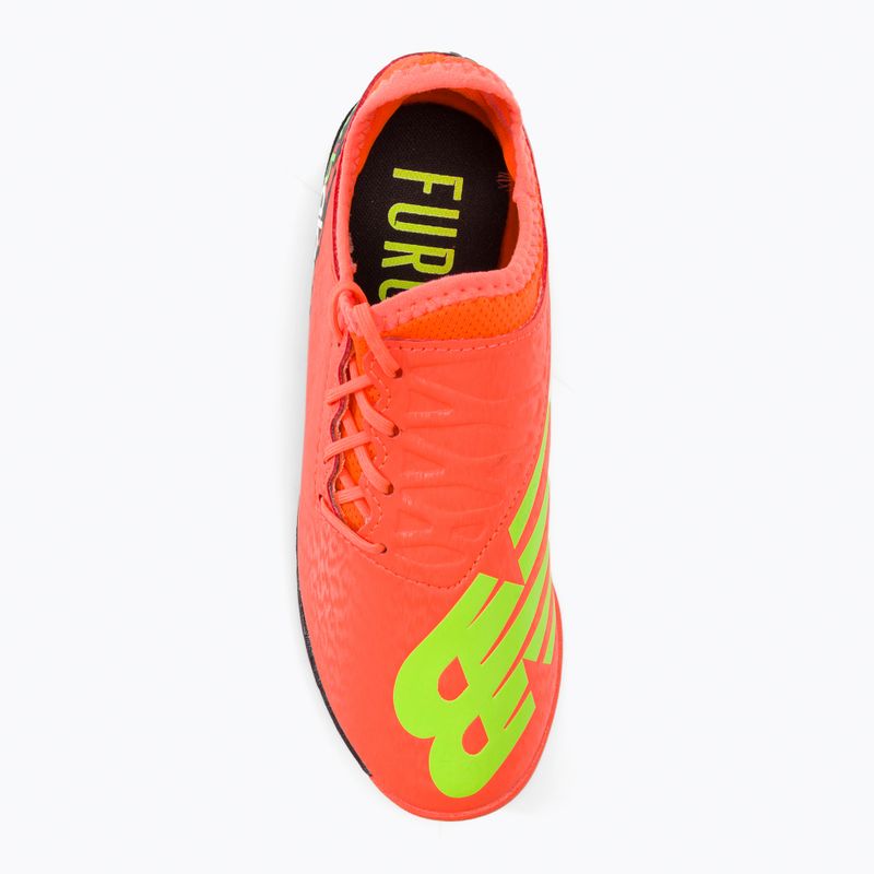 Kinder Fußballschuhe New Balance Furon V7 Dispatch TF Jr orange SJF3TDF7.M.045