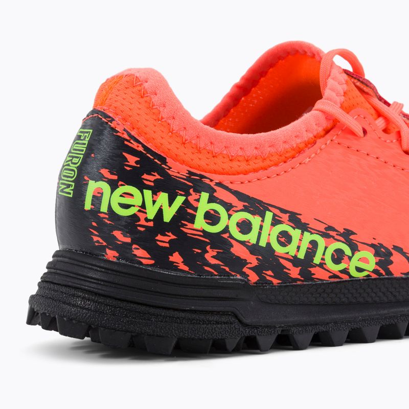 Kinder Fußballschuhe New Balance Furon V7 Dispatch TF Jr orange SJF3TDF7.M.045