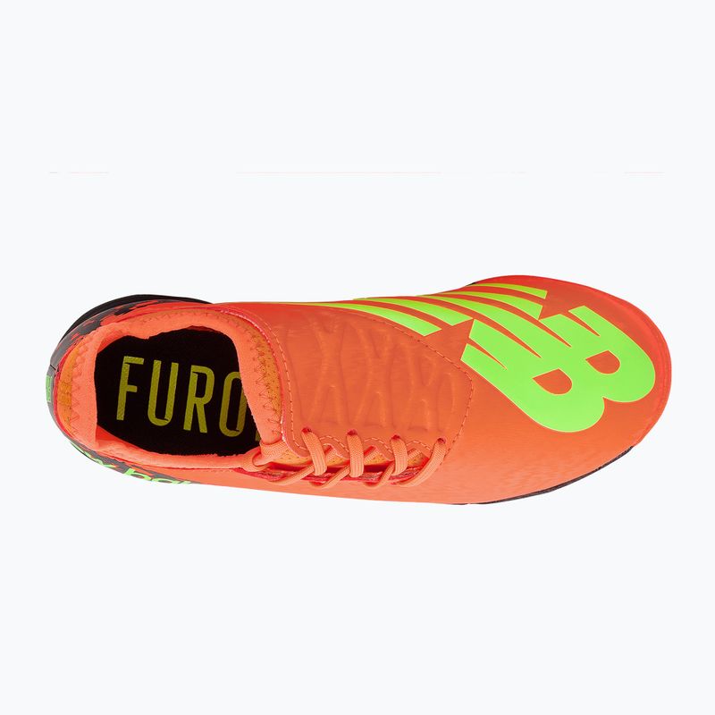 Kinder Fußballschuhe New Balance Furon V7 Dispatch TF Jr orange SJF3TDF7.M.045