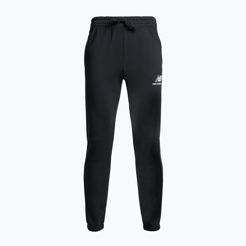 New Balance Essentials Stacked Logo French Herren Trainingshose schwarz NBMP31539BK 5