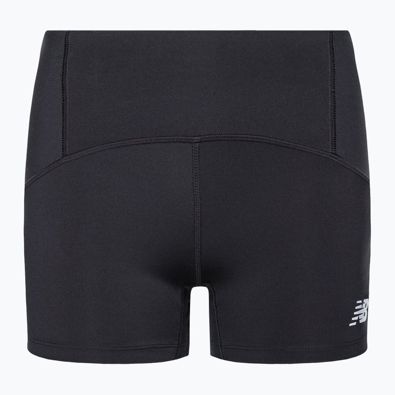Damen New Balance Accelerate Pacer 3.5" Laufshorts schwarz WS31243BK 5