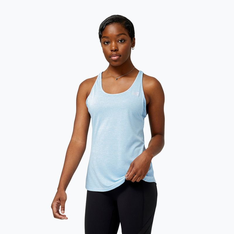 Damen Lauftank Top New Balance Impact Run Tank blau NBWT21260