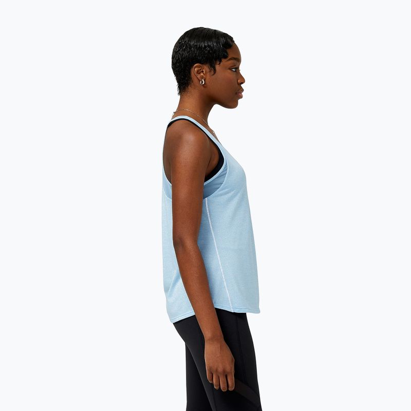 Damen Lauftank Top New Balance Impact Run Tank blau NBWT21260 2