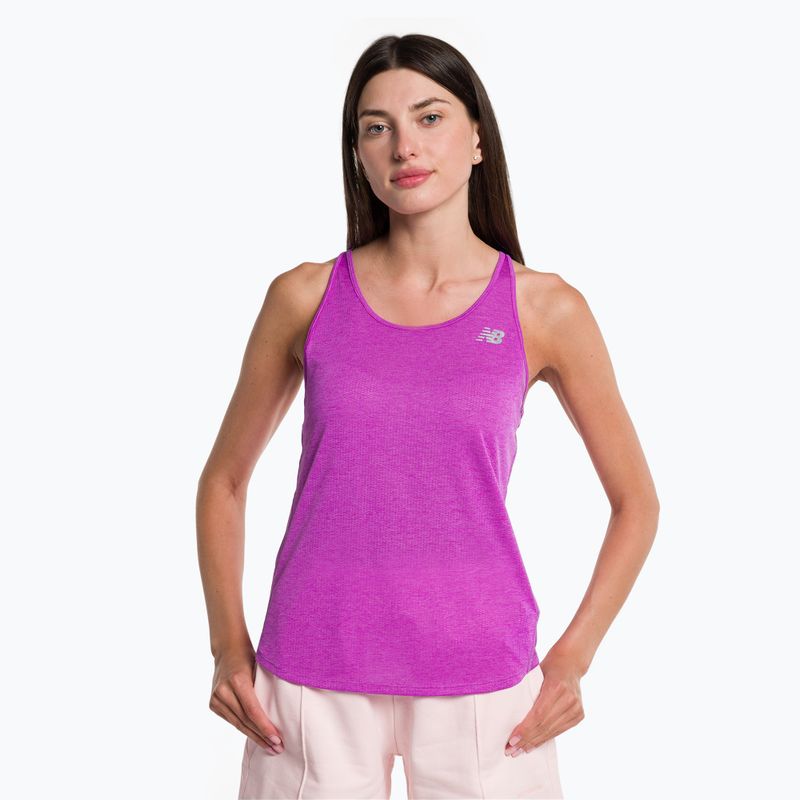 Women's New Balance Impact Run Tank lila WT21260OOR Lauftank