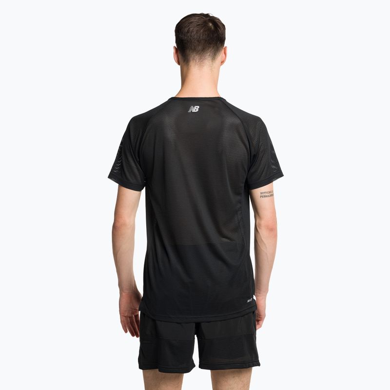 Men's New Balance Top Accelerate Pacer Laufshirt schwarz MT31241BK 3