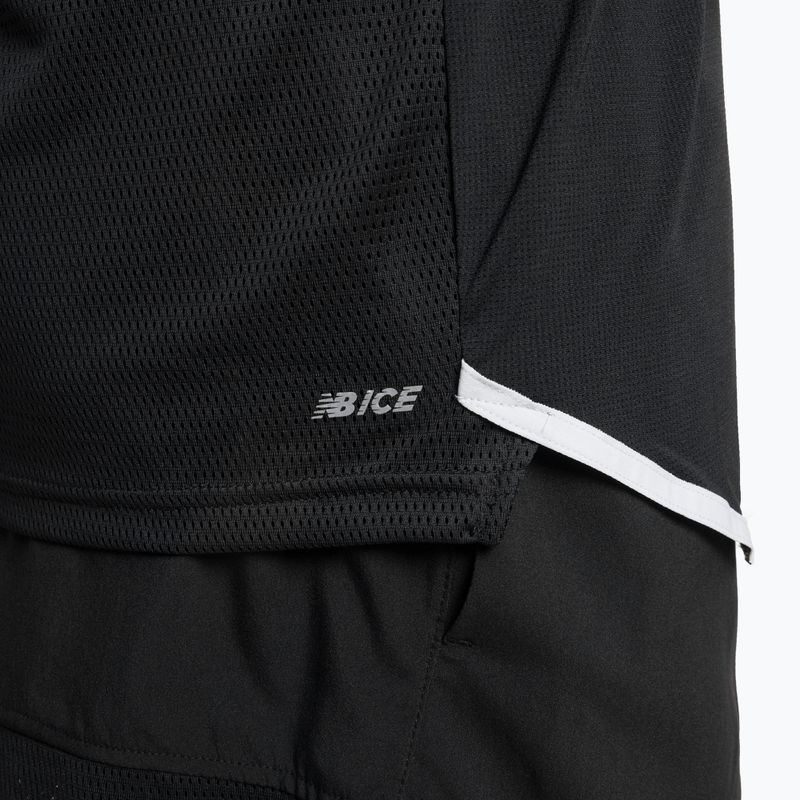 Men's New Balance Top Accelerate Pacer Laufshirt schwarz MT31241BK 5
