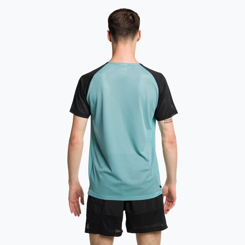 Herren New Balance Top Accelerate Pacer blau Laufshirt MT31241FAD 3