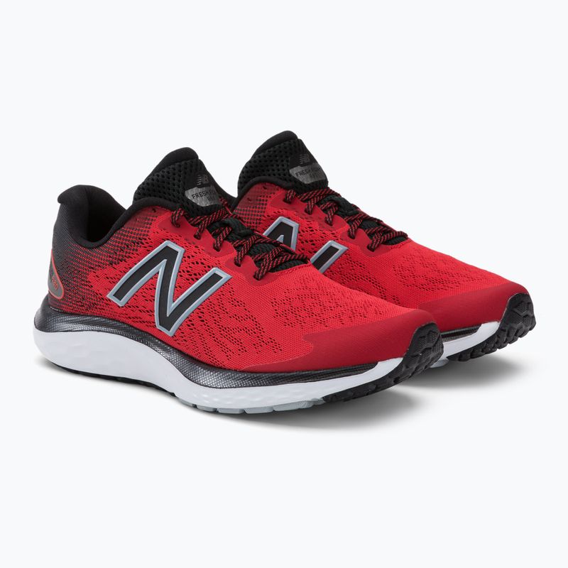 New Balance Herren Laufschuhe W680V7 rot NBM680C 4