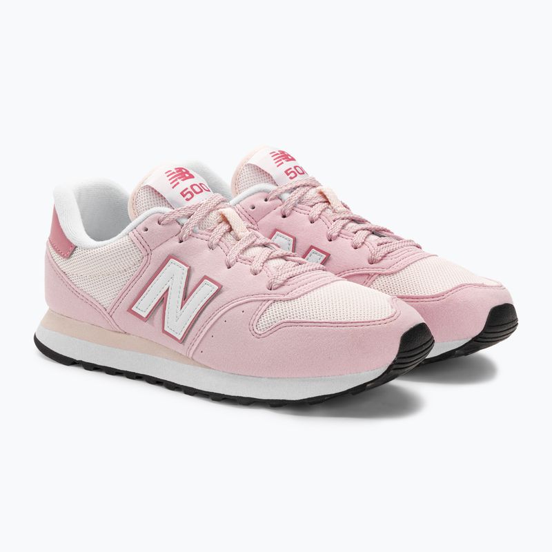 Frauen New Balance GW500V2 rosa Schuhe 4
