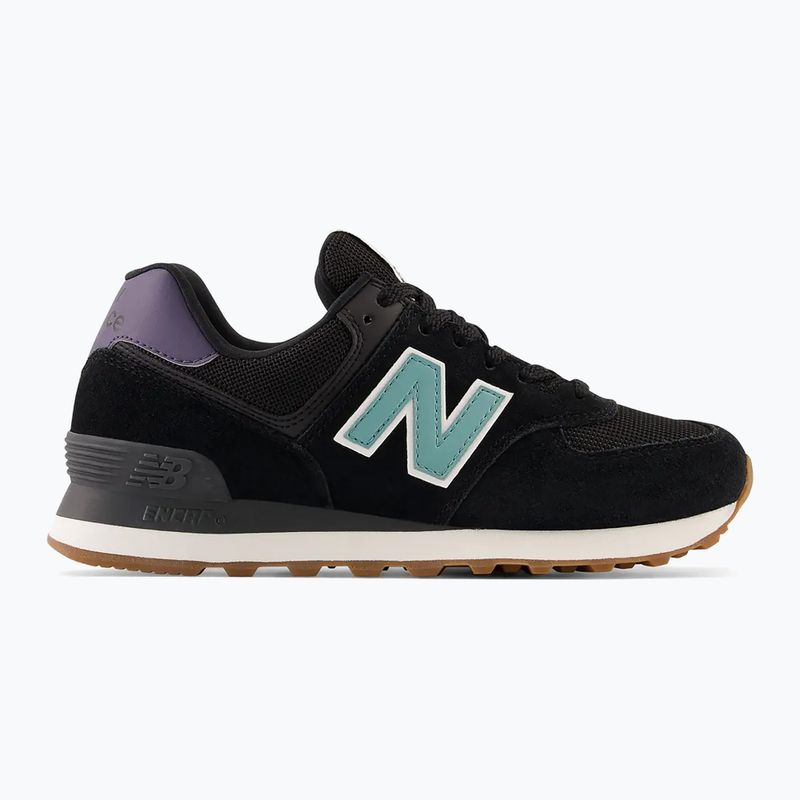 New Balance Damen Schuhe 574's V2 schwarz WL574RA 9