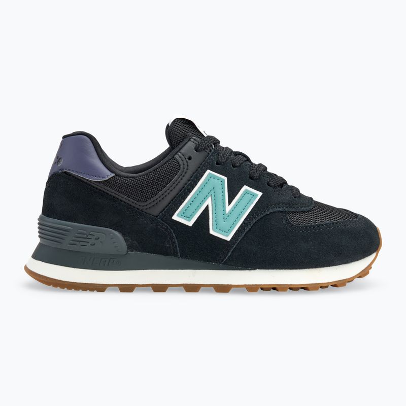 New Balance Damen Schuhe 574's V2 schwarz WL574RA 2