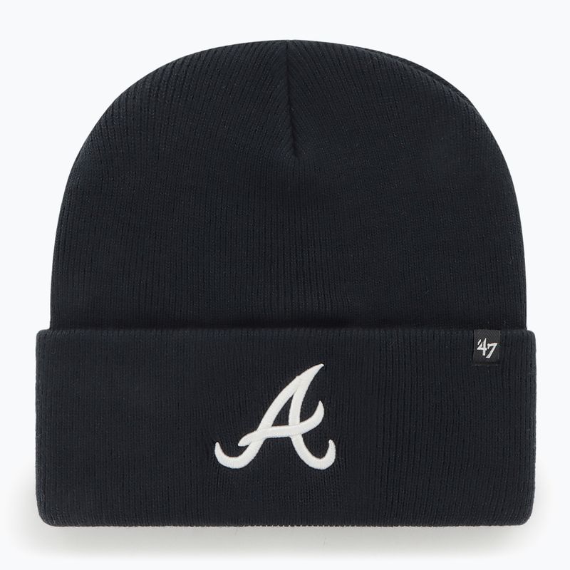 Wintermütze 47 Brand MLB Atlanta Braves Haymaker navy