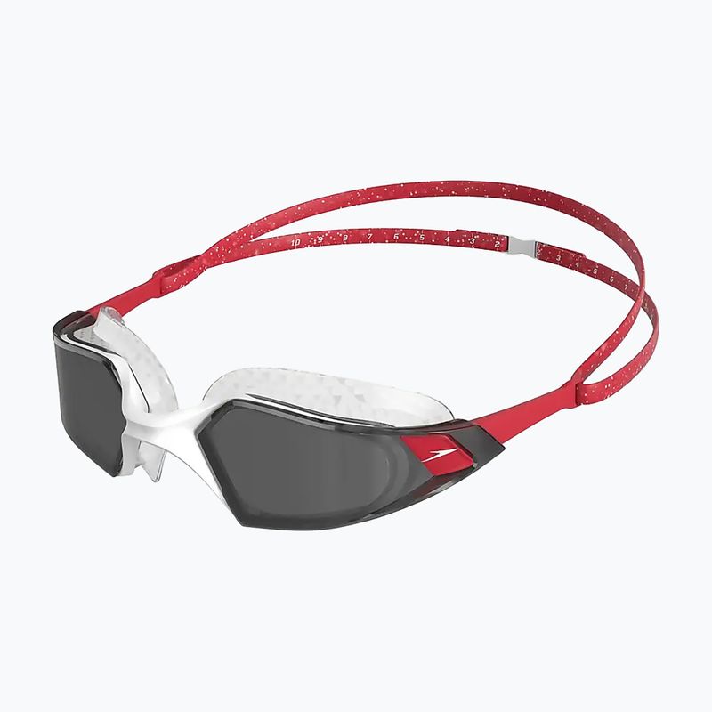 Speedo Aquapulse Pro rot/weiße Schwimmbrille 6