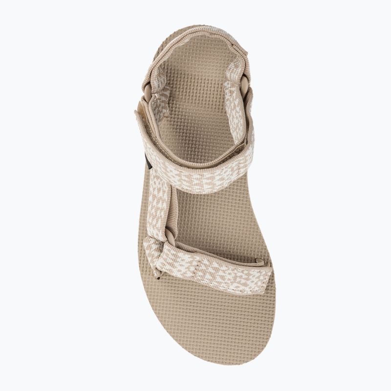 Teva Original Universal Damen Sandalen Ätzung Feder grau 6