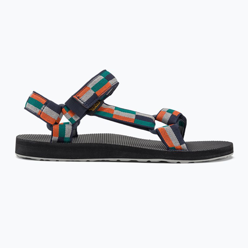 Herren Teva Original Universal Retro-Block totale Finsternis Wandern Sandalen 2