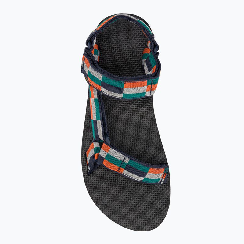Herren Teva Original Universal Retro-Block totale Finsternis Wandern Sandalen 6