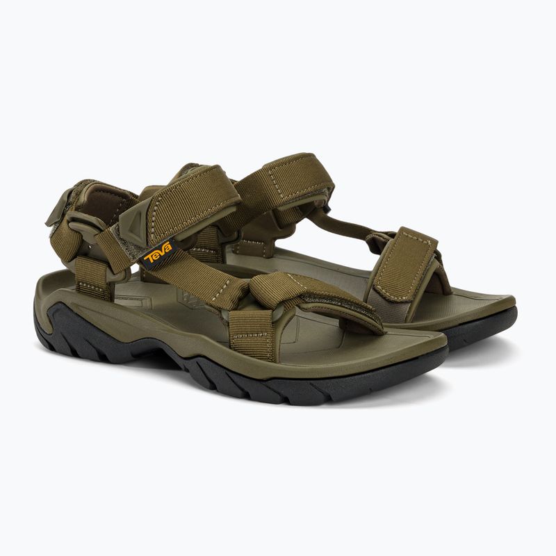 Teva Terra Fi 5 Universal überschwemmt dunkel oliv Herren Sandalen 4