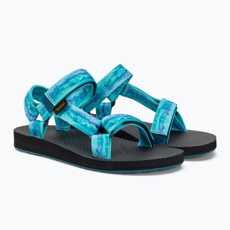 Damen-Trekking-Sandalen Teva Original Universal Tie-Dye sorbet blau 4