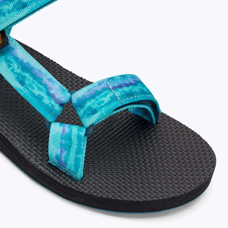 Damen-Trekking-Sandalen Teva Original Universal Tie-Dye sorbet blau 7