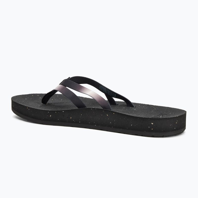 Teva ReFlip Riemchen Flip Flops für Frauen Gradiate alura schwarz / weiß 3