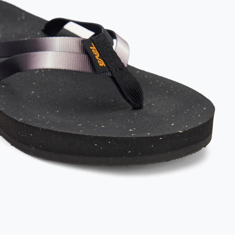 Teva ReFlip Riemchen Flip Flops für Frauen Gradiate alura schwarz / weiß 7