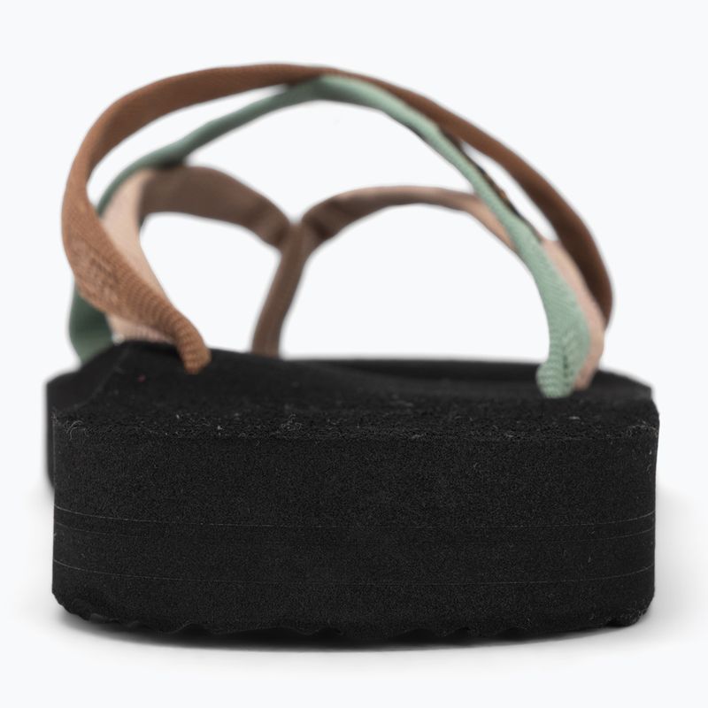 Damen-Flip-Flops Teva Olowahu mixed b maple sugar multi 6
