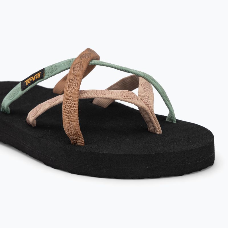 Damen-Flip-Flops Teva Olowahu mixed b maple sugar multi 7