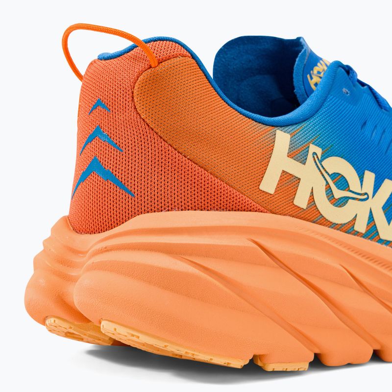 HOKA Herren Laufschuhe Rincon 3 blau-orange 1119395-CSVO 8
