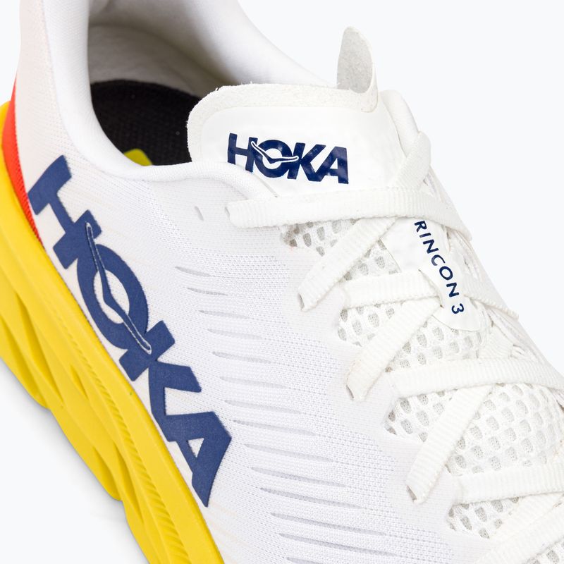 HOKA Herren Laufschuhe Rincon 3 weiß 1119395-WEGG 8
