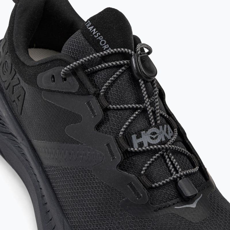 HOKA Transport Herren Laufschuhe schwarz 1123153-BBLC 8