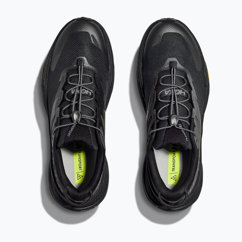 HOKA Transport Herren Laufschuhe schwarz 1123153-BBLC 13