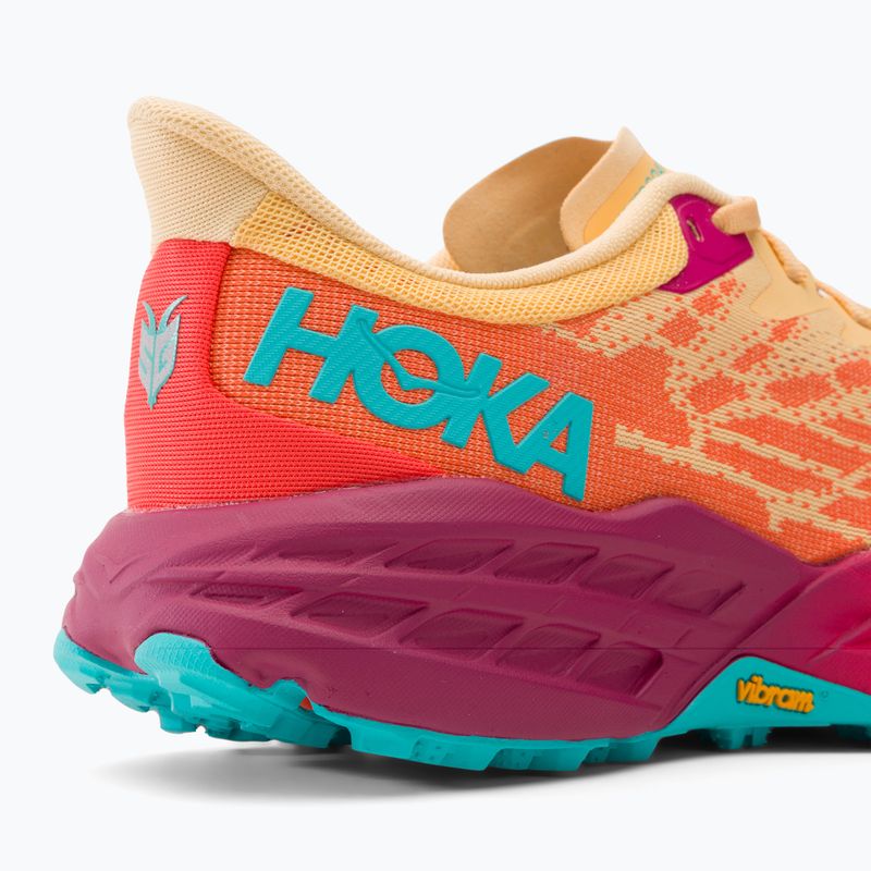 HOKA Speedgoat 5 impala/flame Herren Laufschuhe 9